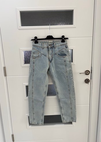 xs Beden mavi Renk Denim Kadın Pantolon
