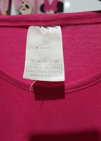 xxl Beden pembe Renk Bayan Pijama Takımı