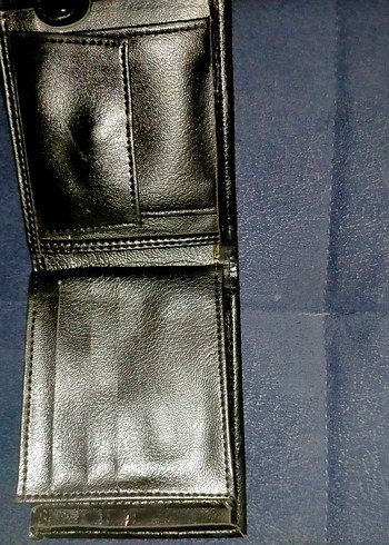 Siyah Parlak Erkek Cüzdan - Görsel 4