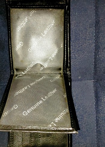 Siyah Parlak Erkek Cüzdan - Görsel 3