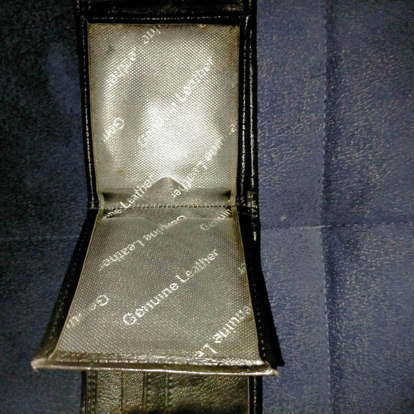 Siyah Parlak Erkek Cüzdan - Görsel 3