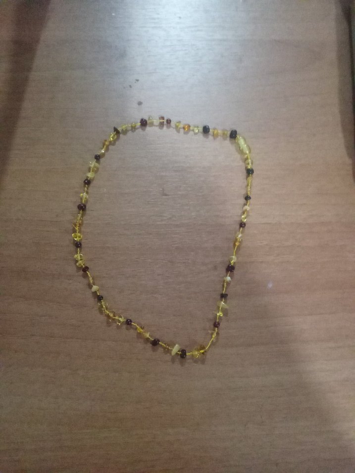 bebek kehribar kolye - Görsel 4