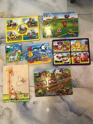 Ahşap puzzle