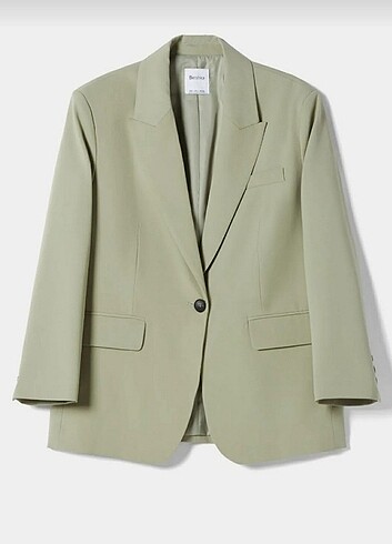 bershka oversize blazer 