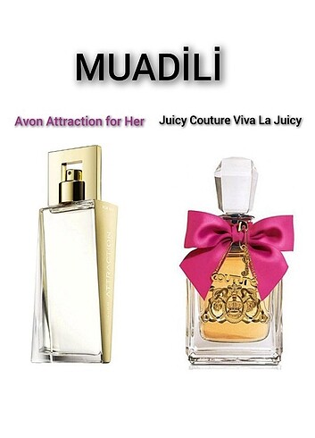 Avon Atraction EDP 50ml Kadın Parfümü ve150ml vücut losyonu