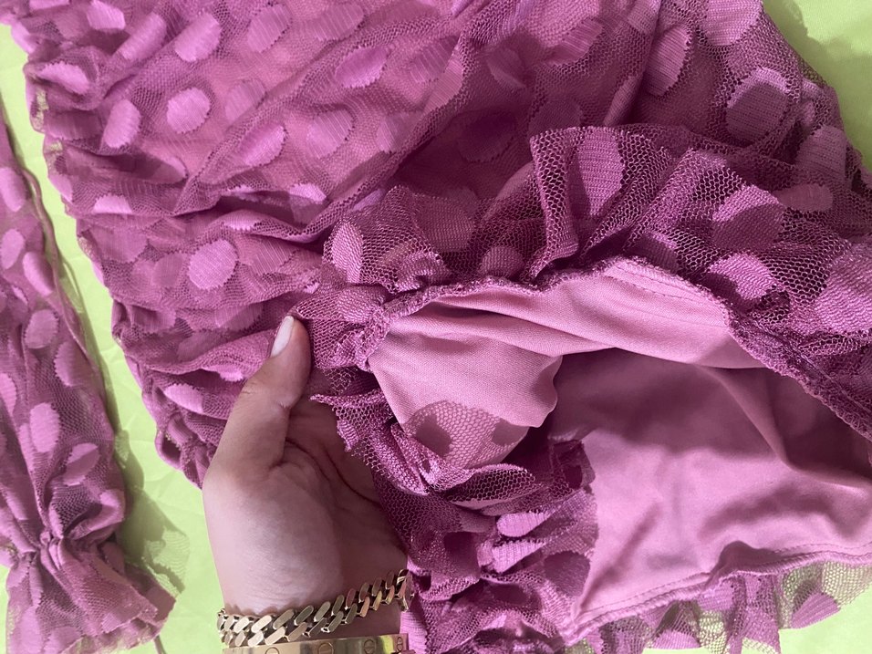 Mini Tüllü İç astarlı Trendyol Elbise - Görsel 4