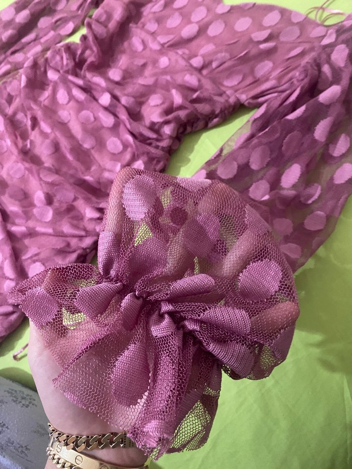 Mini Tüllü İç astarlı Trendyol Elbise - Görsel 3