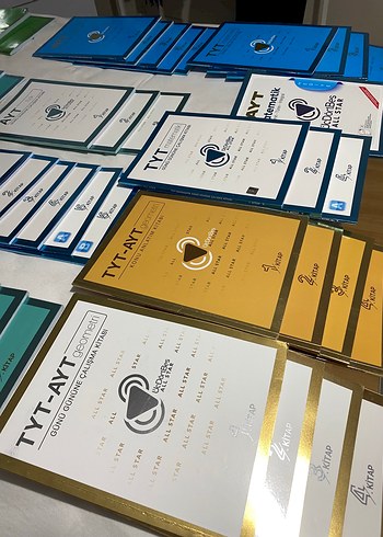 345 ALL STAR YKS TYT&AYT tüm dersler ders,test kitap seti - Görsel 2