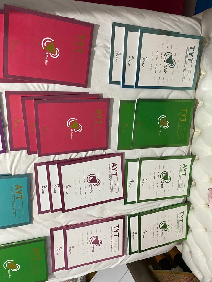 345 ALL STAR YKS TYT&AYT tüm dersler ders,test kitap seti - Görsel 5