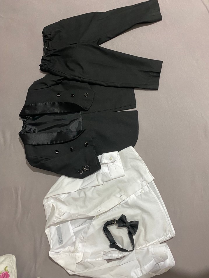 Bebek damatlık takım rahat kumaş - Görsel 2