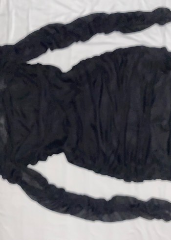 Zara Midi,tül fırfırlı elbise(astarlıdır)