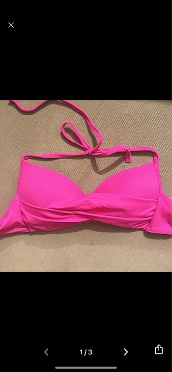 Penti basic bikini üstü fuşya