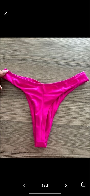 Penti basic brazilian bikini altı fuşya