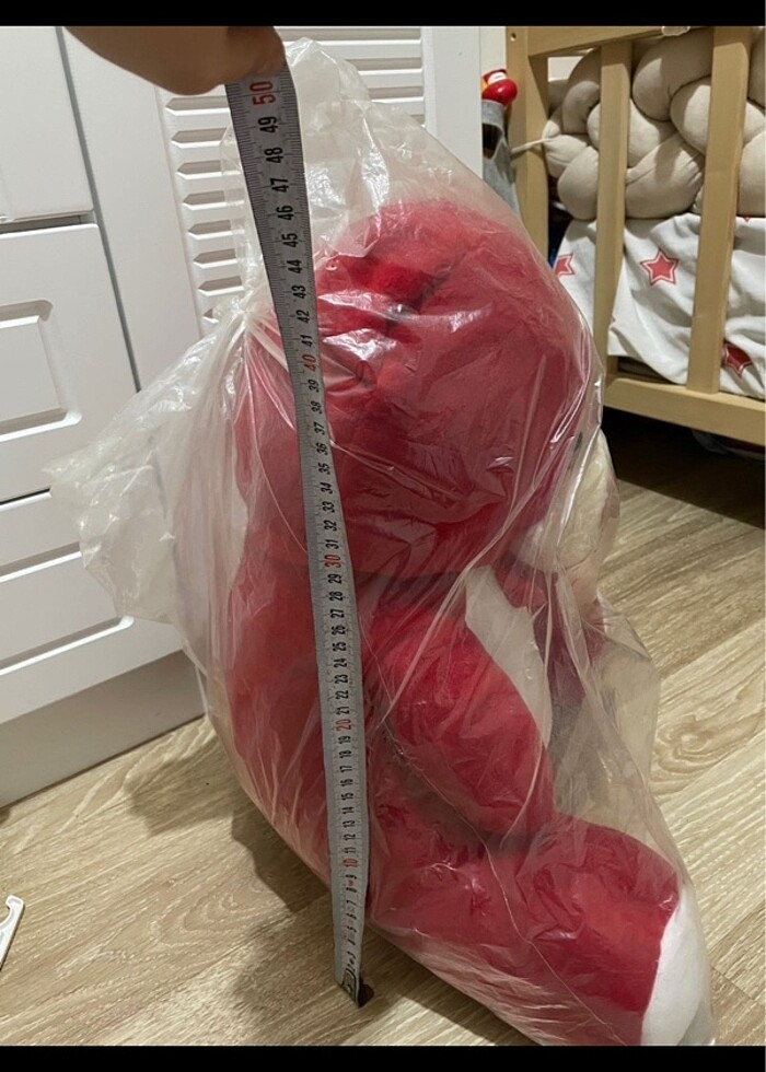 Kırmızı Peluş Ayı - Görsel 3