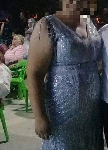 Büyük beden çok şık abiye