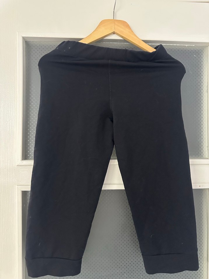 Siyah Adidas  Kadın Eşofman Altı kapri - Görsel 5