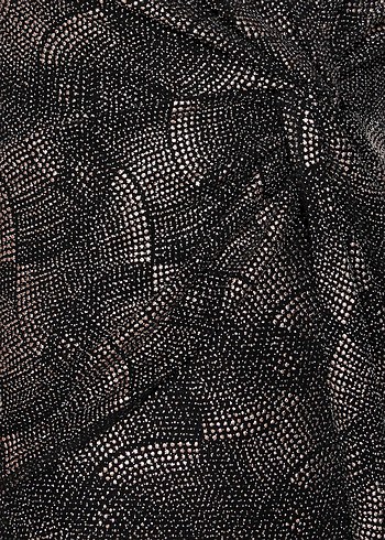 tek kol askılı mini abiye elbise - Görsel 5