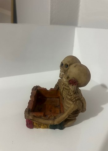 İskelet Figürlü Dekoratif Kutu yüzüklük - Görsel 5
