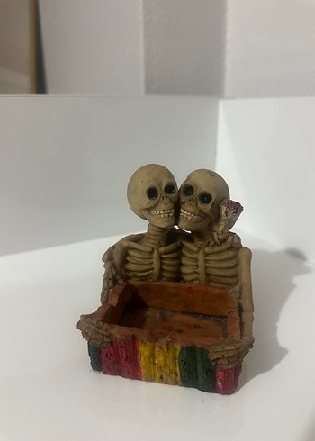 İskelet Figürlü Dekoratif Kutu yüzüklük - Görsel 3