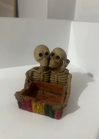 İskelet Figürlü Dekoratif Kutu yüzüklük - Görsel 2