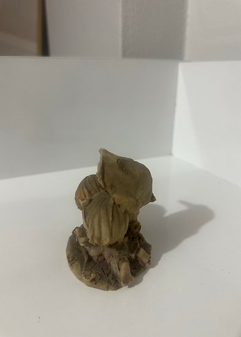 Bej ve Gri İki Çocuk Biblo - Görsel 4