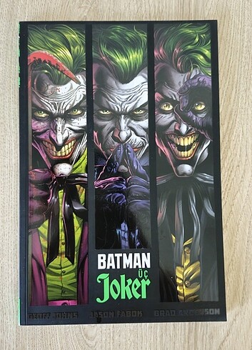 Batman üç joker çizgi roman dc 3 joker