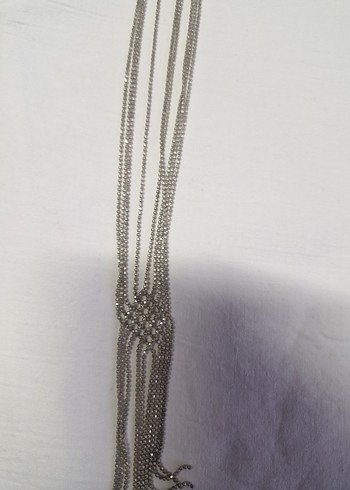 Gümüş kadın kolye 25 yıllık 21.30 gram - Görsel 4