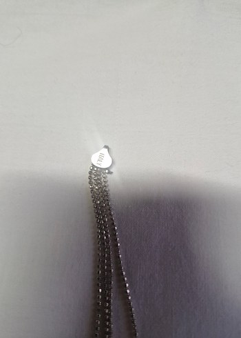 Gümüş kadın kolye 25 yıllık 21.30 gram - Görsel 2