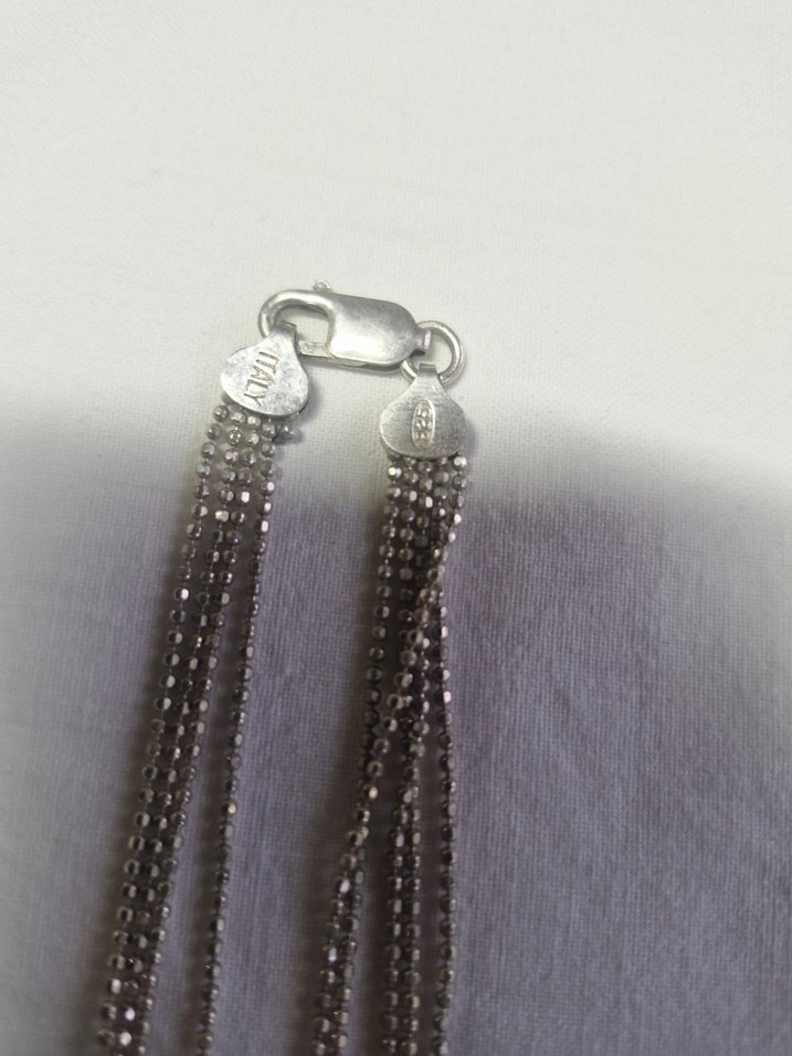 Gümüş kadın kolye 25 yıllık 21.30 gram - Görsel 5