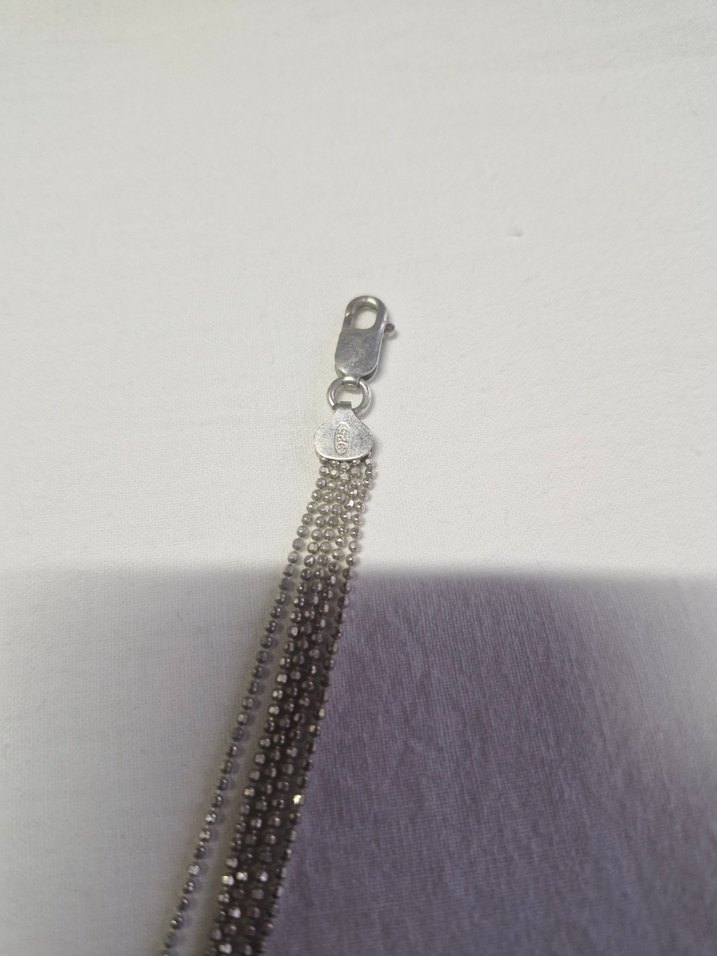 Gümüş kadın kolye 25 yıllık 21.30 gram - Görsel 3