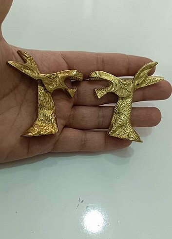 Beden altın Renk Pirinç malzeme eşşek figür açacak