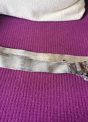 Antika Osmanlı gümüş kemer damgalı mühürlü lütfen fiyat sorunuz - Görsel 3