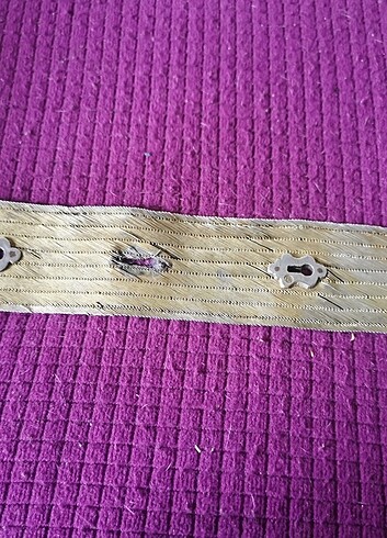 Antika Osmanlı gümüş kemer damgalı mühürlü lütfen fiyat sorunuz - Görsel 16