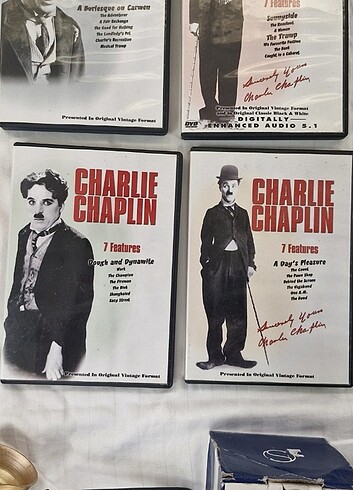 Charlie chaplin dvd set 