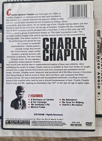 Charlie chaplin dvd set  - Görsel 4