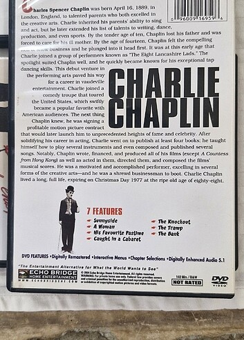 Charlie chaplin dvd set  - Görsel 7