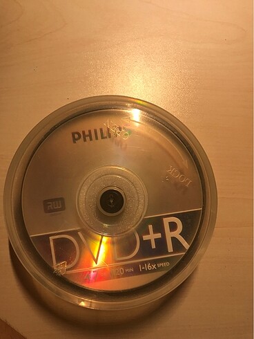 23 adet Philips boş dvd