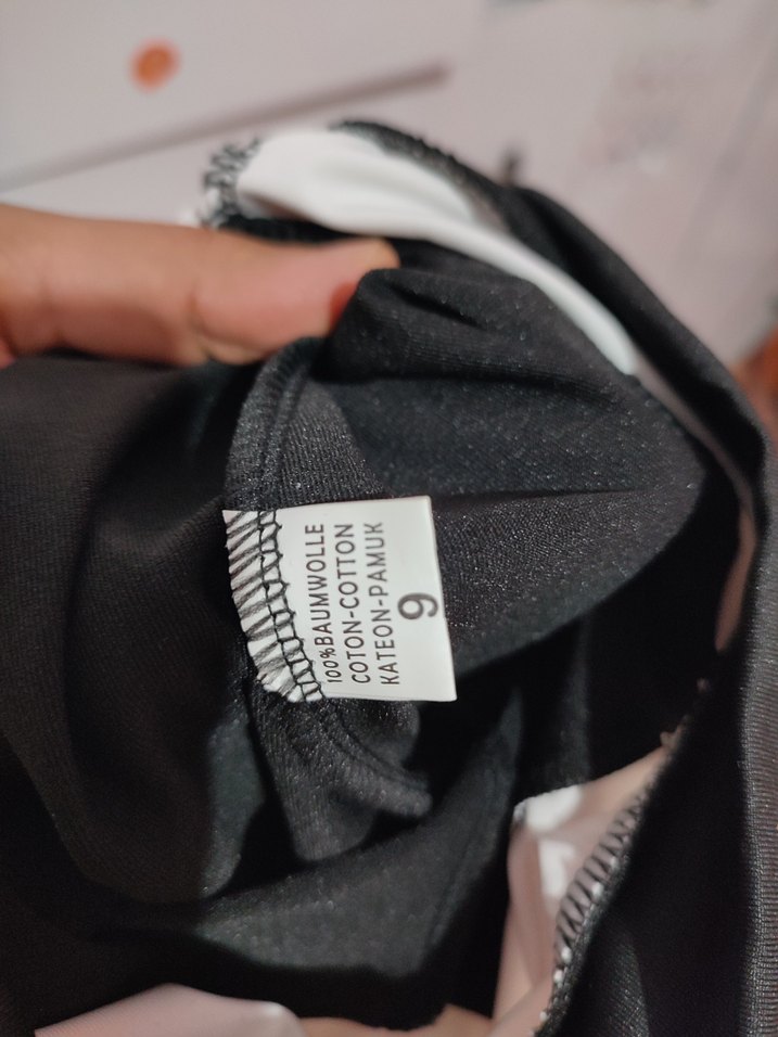 Siyah Midi  Kumaş Pantolon - Görsel 2