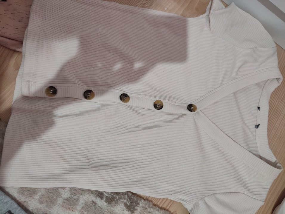 Pembe Baskılı Midi Tunik - Görsel 3