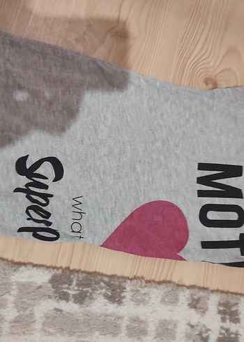 Gri Baskılı Tişörtü - Görsel 2