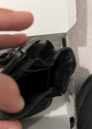 Tokalı Siyah Deri Kadın Bot - Görsel 3