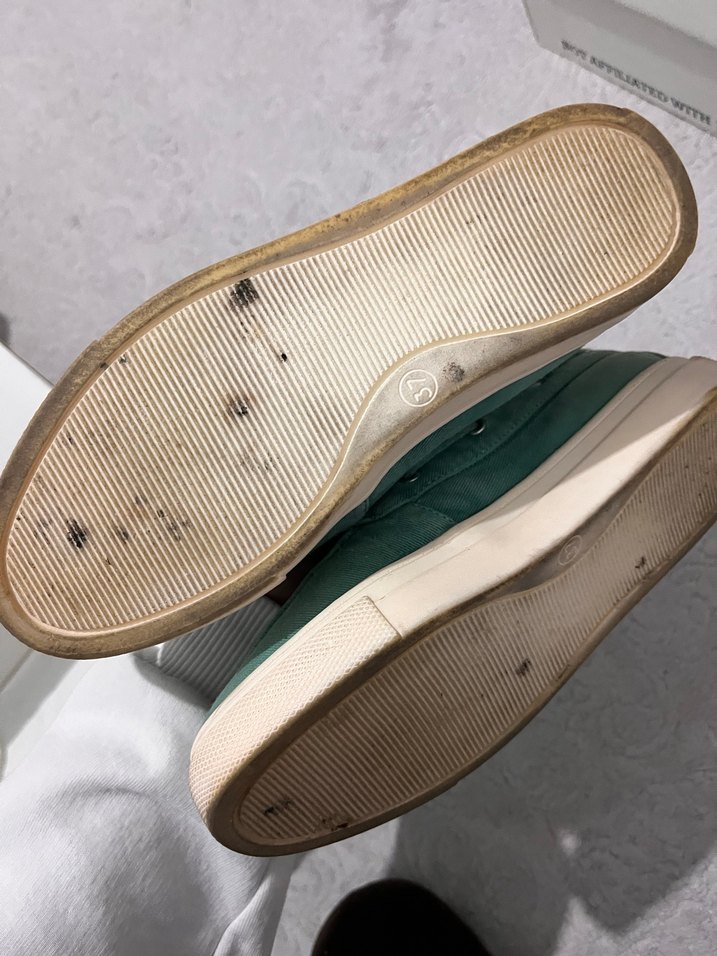 Yeşil Kadın Günlük ayakkabı - Görsel 3