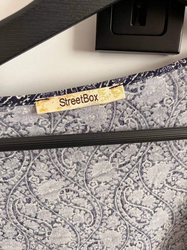 Bohem mavi üst - Görsel 2