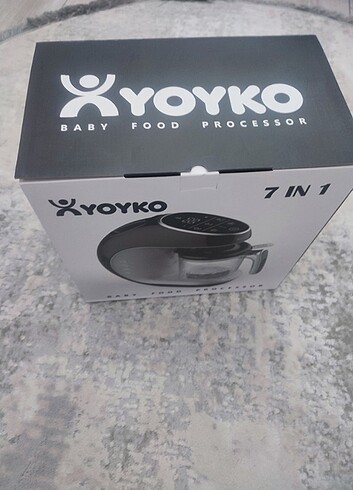  Beden Yoyko Pro Chef 7 in 1 Buharda Pişirici ve Blender ( Siyah)