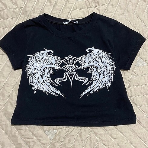 Affliction gotik crop