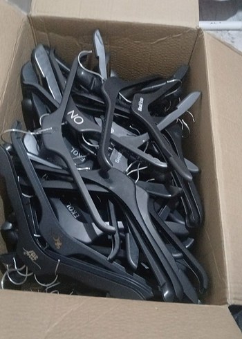Plastik Askılar 50'li Set