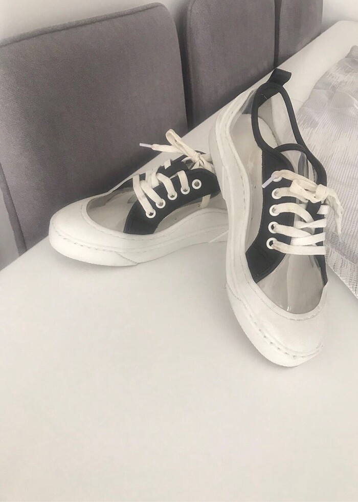 Şeffaf ayakkabı converse - Görsel 3