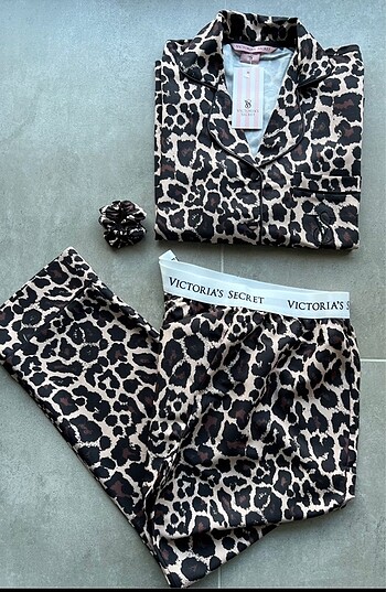 xl Beden kahverengi Renk Victoria secret leopar