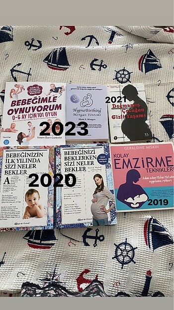 Hamilelik ve bebek bakım kitapları