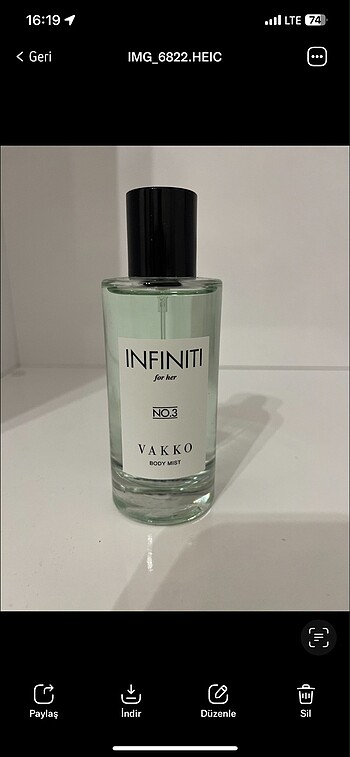 Vakko ınfınıtı no:3 bodymıst